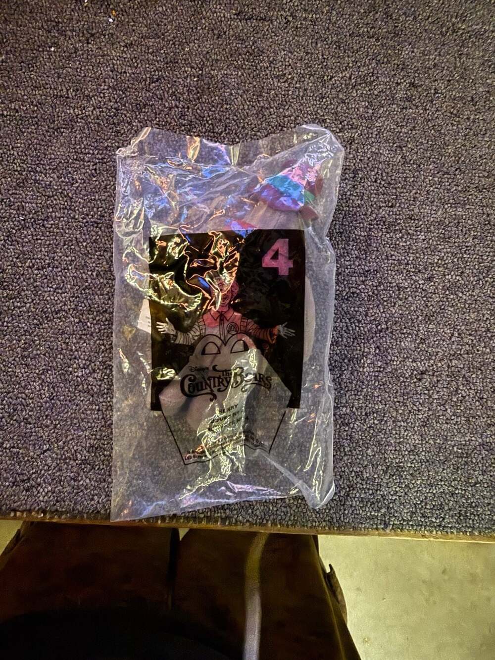McDonald's The Country Bears Henry Plush Happy Meal Toy #4